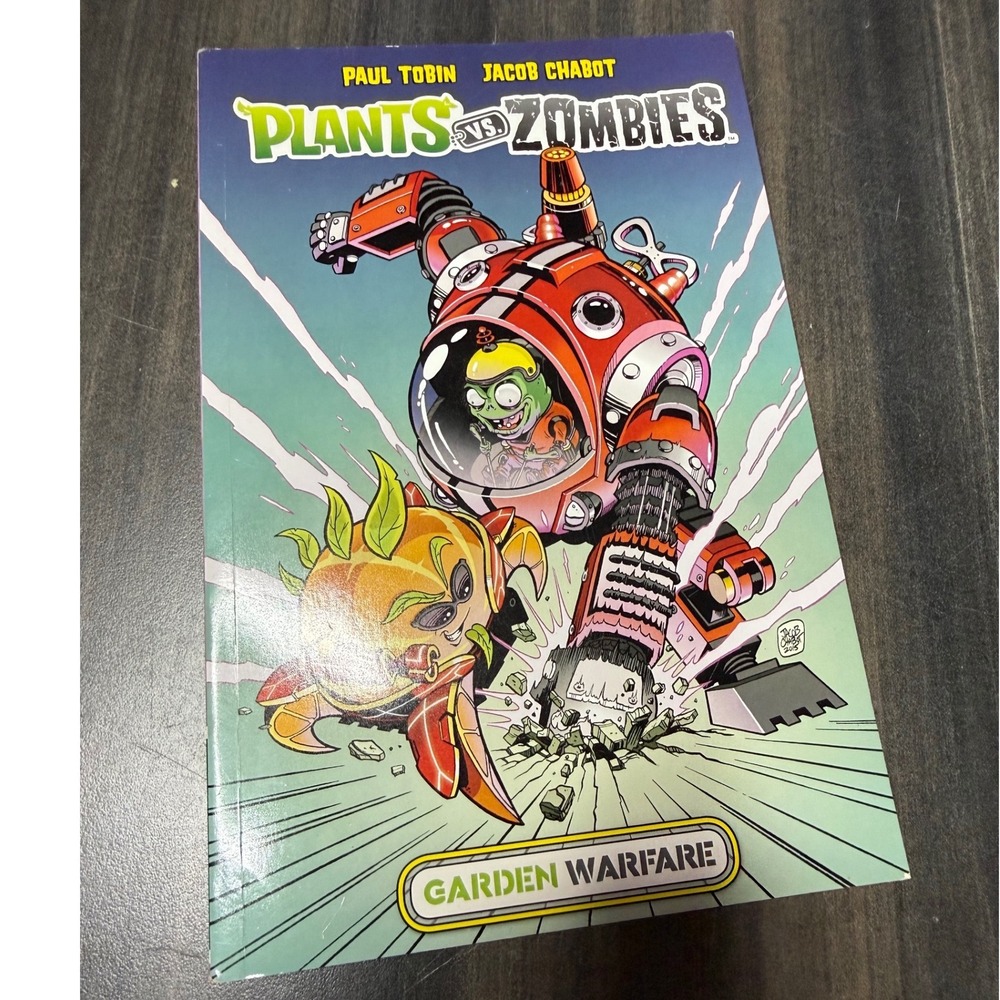 Plants vs Zombies Garden Warfare Graphic Novel Paul Tobin Chabot Dark Horse